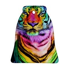 Rainbowtiger Bell Ornament (two Sides) by Sparkle