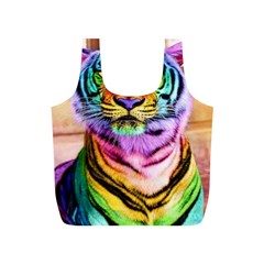 Rainbowtiger Full Print Recycle Bag (s) by Sparkle