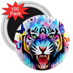 Butterflytiger 3  Magnets (100 Pack) by Sparkle