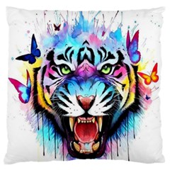 Butterflytiger Standard Flano Cushion Case (two Sides) by Sparkle