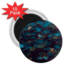 Realeafs Pattern 2 25  Magnets (10 Pack)  by Sparkle