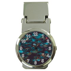 Realeafs Pattern Money Clip Watches by Sparkle