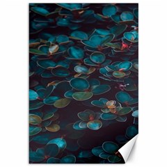 Realeafs Pattern Canvas 12  X 18  by Sparkle