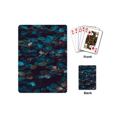 Realeafs Pattern Playing Cards Single Design (mini) by Sparkle