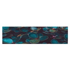 Realeafs Pattern Satin Scarf (oblong) by Sparkle