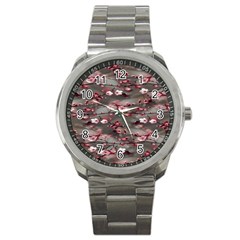 Realflowers Sport Metal Watch by Sparkle