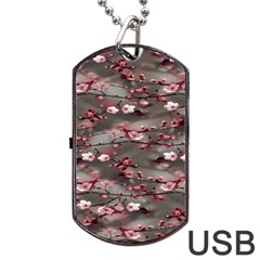 Realflowers Dog Tag Usb Flash (two Sides) by Sparkle