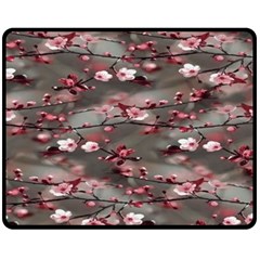 Realflowers Double Sided Fleece Blanket (medium)  by Sparkle