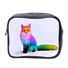 Rainbowfox Mini Toiletries Bag (two Sides) by Sparkle