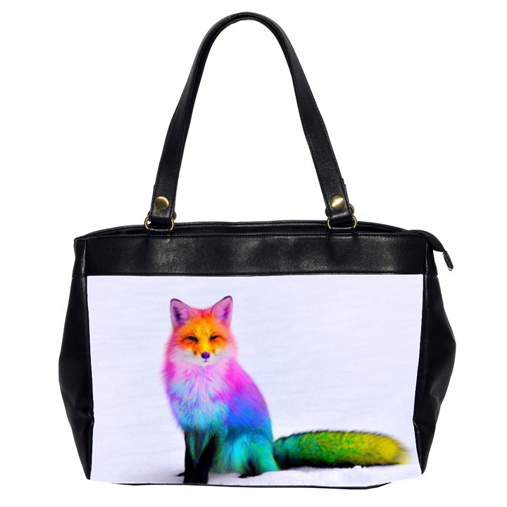 Rainbowfox Oversize Office Handbag (2 Sides)