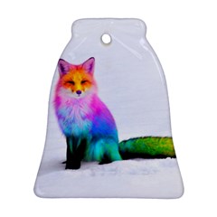 Rainbowfox Bell Ornament (two Sides)