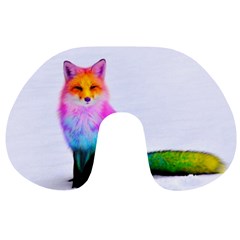 Rainbowfox Travel Neck Pillow by Sparkle