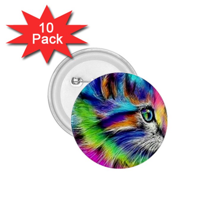 Rainbowcat 1.75  Buttons (10 pack)