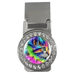 Rainbowcat Money Clips (cz)  by Sparkle