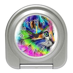 Rainbowcat Travel Alarm Clock by Sparkle