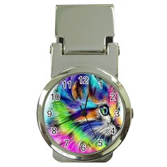 Rainbowcat Money Clip Watches by Sparkle