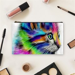 Rainbowcat Cosmetic Bag (medium) by Sparkle