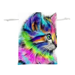 Rainbowcat Lightweight Drawstring Pouch (m) by Sparkle