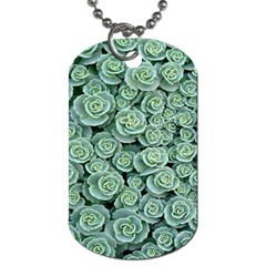 Realflowers Dog Tag (one Side) by Sparkle