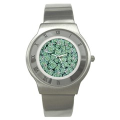 Realflowers Stainless Steel Watch by Sparkle