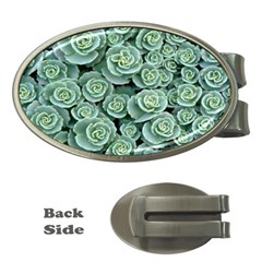 Realflowers Money Clips (oval)  by Sparkle