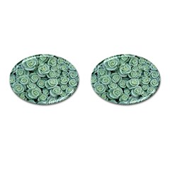 Realflowers Cufflinks (oval) by Sparkle