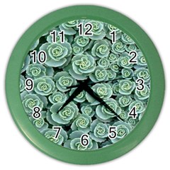 Realflowers Color Wall Clock by Sparkle