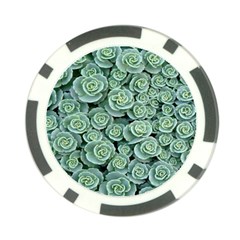 Realflowers Poker Chip Card Guard by Sparkle