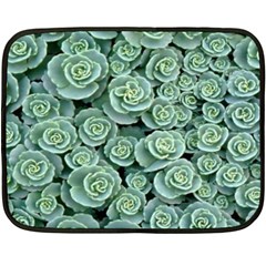 Realflowers Double Sided Fleece Blanket (mini)  by Sparkle