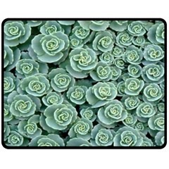 Realflowers Double Sided Fleece Blanket (medium)  by Sparkle