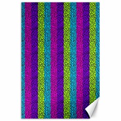 Glitter Strips Canvas 24  X 36  by Sparkle