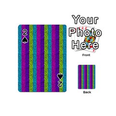 Glitter Strips Playing Cards 54 Designs (mini) by Sparkle