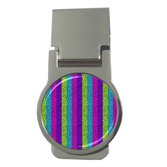 Glitter Strips Money Clips (round)  by Sparkle