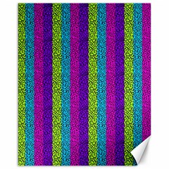 Glitter Strips Canvas 16  X 20  by Sparkle