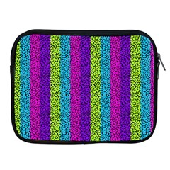 Glitter Strips Apple Ipad 2/3/4 Zipper Cases by Sparkle