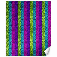 Glitter Strips Canvas 11  X 14  by Sparkle