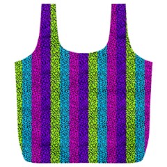 Glitter Strips Full Print Recycle Bag (xxl) by Sparkle