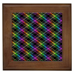 Rainbow Sparks Framed Tile by Sparkle