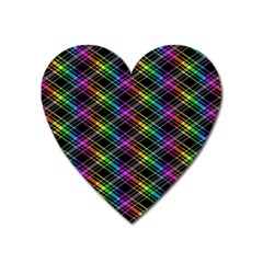 Rainbow Sparks Heart Magnet by Sparkle