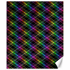 Rainbow Sparks Canvas 8  X 10  by Sparkle