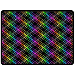 Rainbow Sparks Double Sided Fleece Blanket (large)  by Sparkle