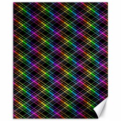 Rainbow Sparks Canvas 11  X 14  by Sparkle