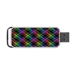 Rainbow Sparks Portable Usb Flash (one Side) by Sparkle