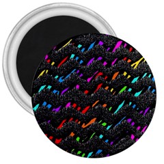 Rainbowwaves 3  Magnets