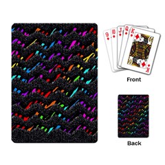 Rainbowwaves Playing Cards Single Design (Rectangle)