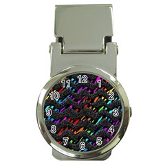 Rainbowwaves Money Clip Watches