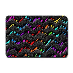 Rainbowwaves Small Doormat 