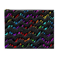 Rainbowwaves Cosmetic Bag (XL)