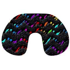 Rainbowwaves Travel Neck Pillow