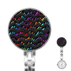 Rainbowwaves Stainless Steel Nurses Watch